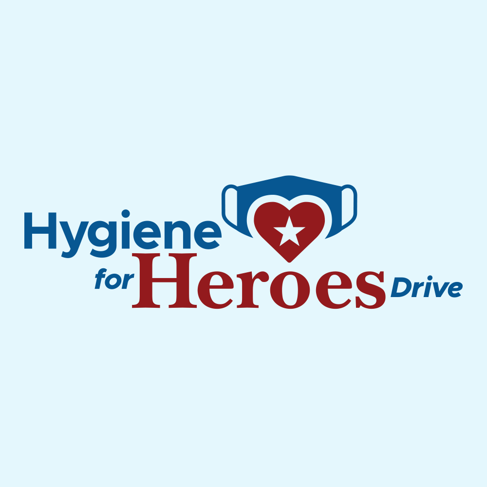 Logo Design-Spirit Gives Hygiene for Heroes Drive