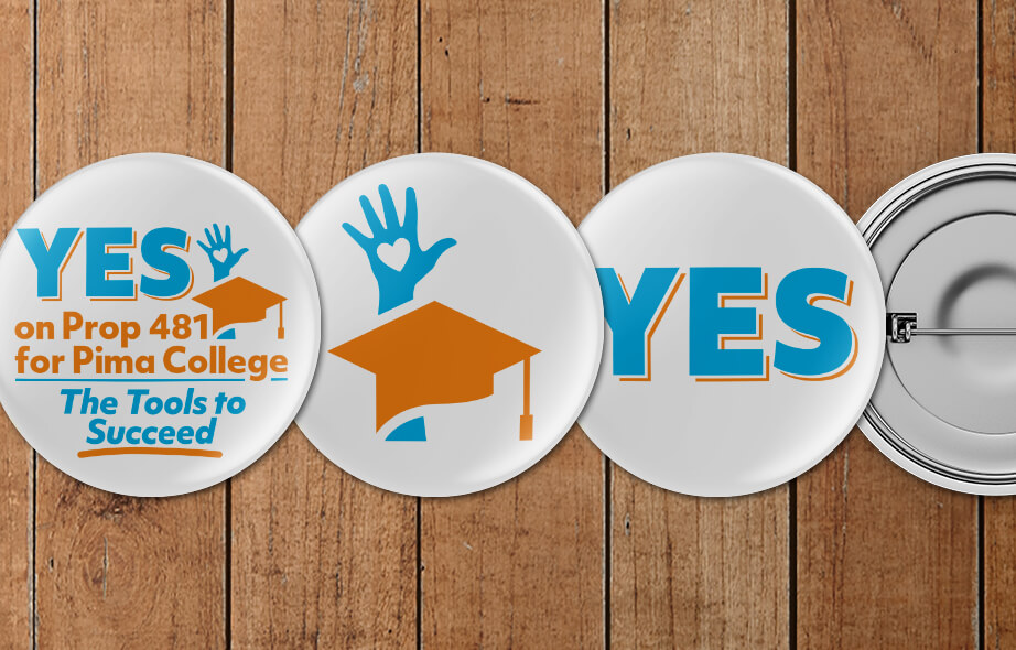 Yes on Prop 481 for Pima College-Logo Design